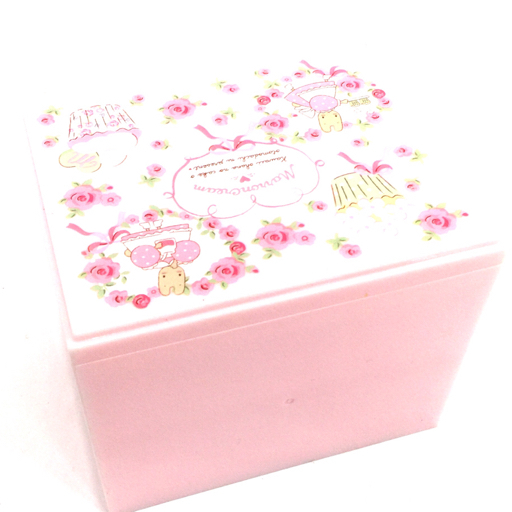 サンリオ マロンクリーム プラチェスト H10×W12cm カップケーキ 雑貨 