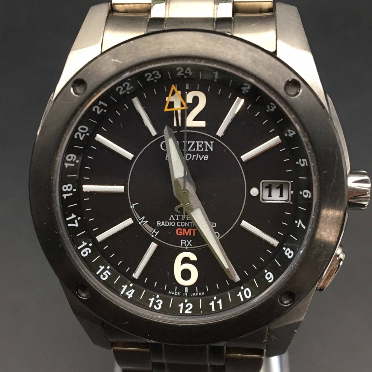 Citizen Watch Eco-Drive Attesa Titanium Radio | Wave Site Official 
