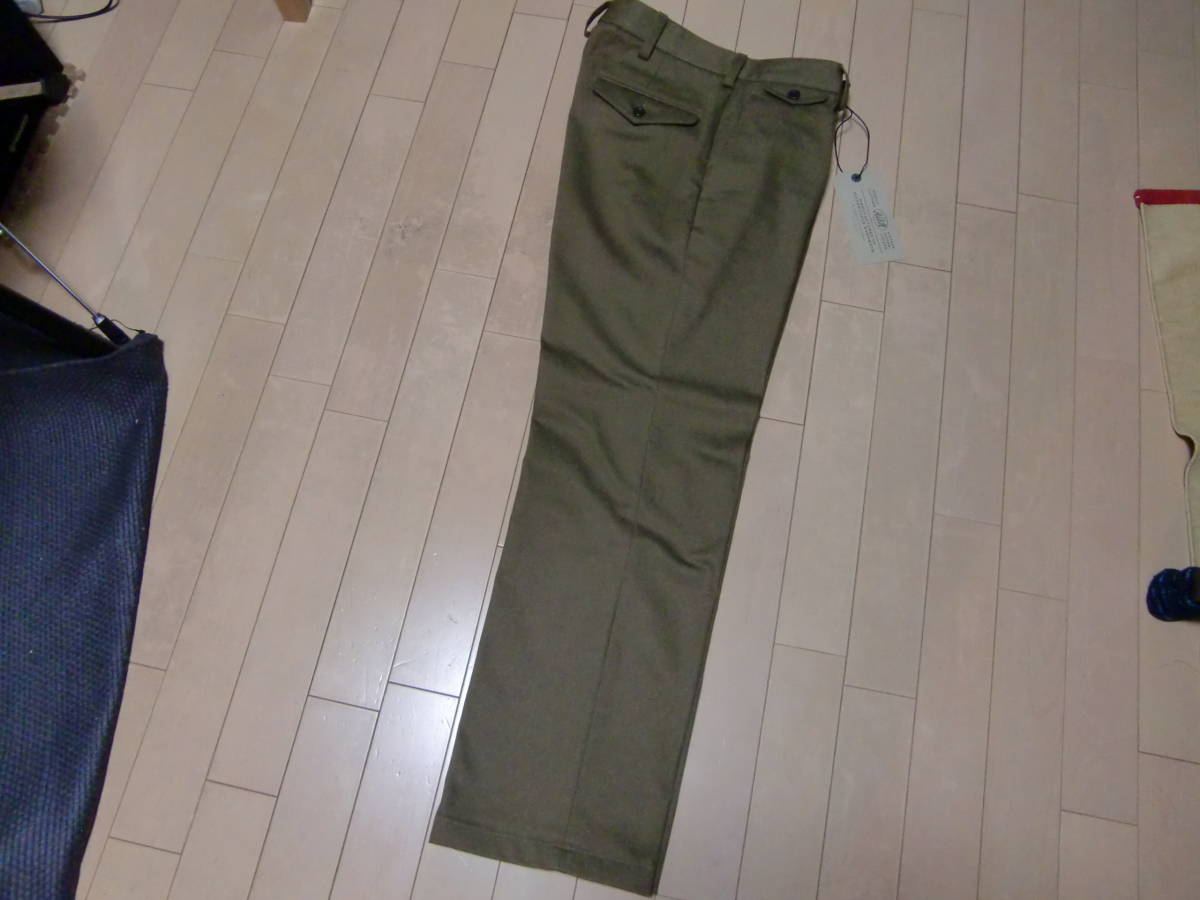 ADDICT CLOTHES アディクトクローズ ACV-TR02KT SINGLE PLEATED COTTON 