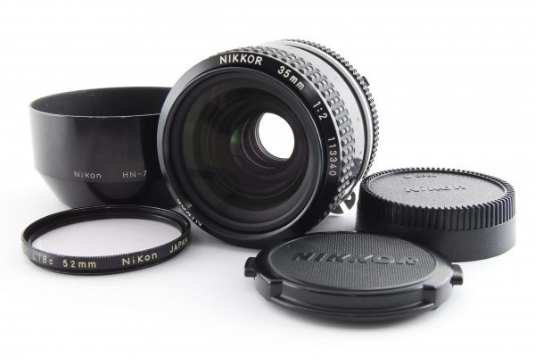 ★美品★ ニコン Nikon Ai NIKKOR 35mm F2 #8314MTT