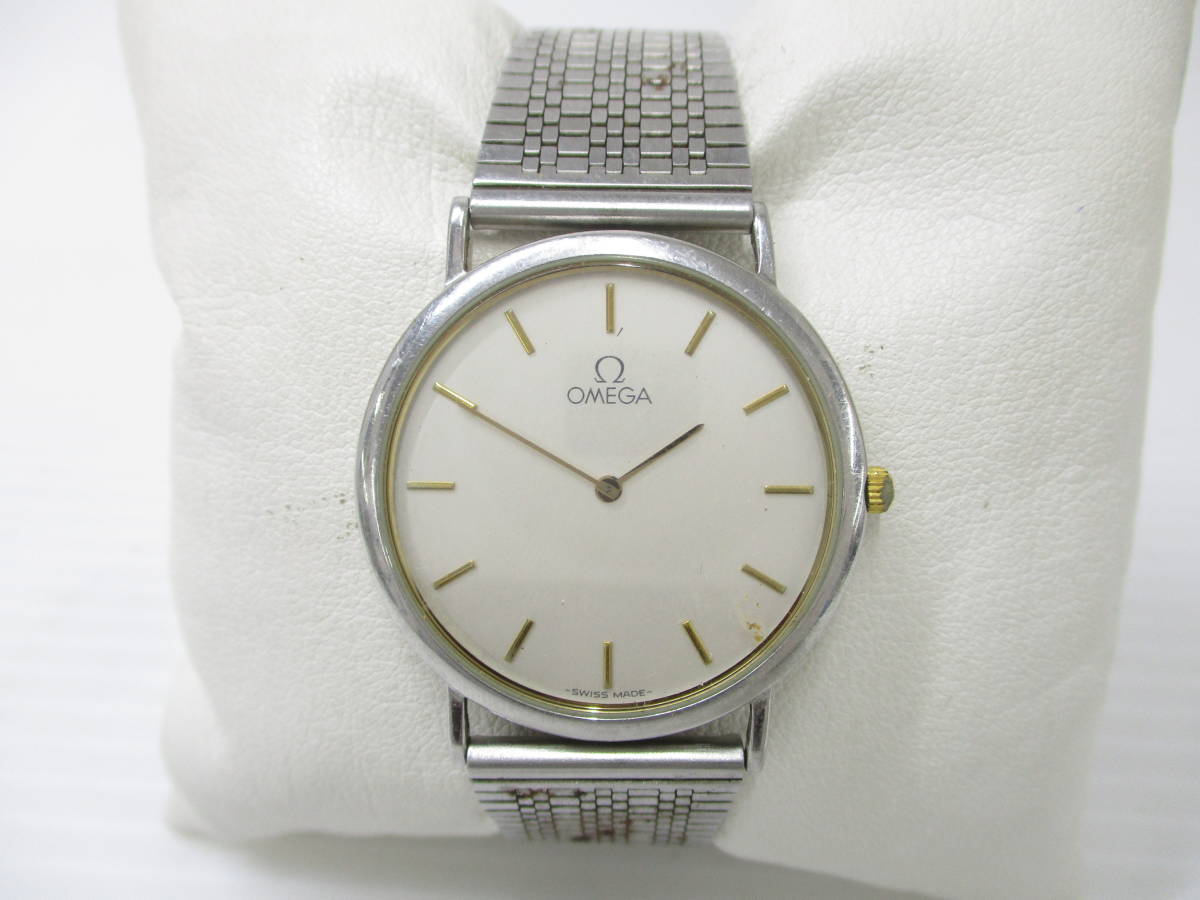 全国無料，定番人気 2203-22-004 OMEGA オメガ DeVille デビル クオーツ メンズ腕時計(デビル)｜売買されたオークション情報、yahooの商品情報をアーカイブ公開 - オークファン デビル