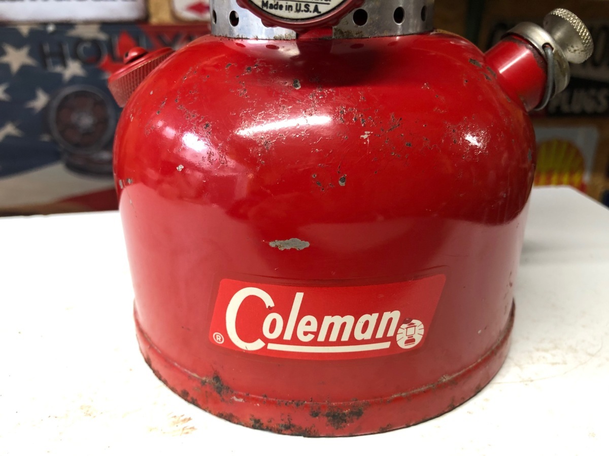 1963年1月 レッドボーダー 高いベンチレーター コールマン Coleman