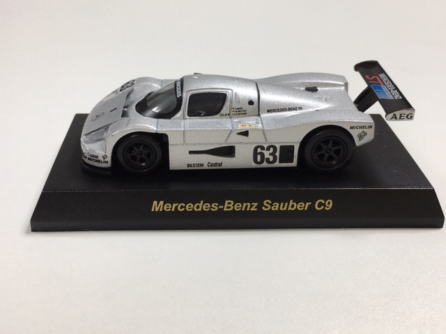 京商 1/64 Sauber Mercedes C9 #61 #62 #63 1989LM サークルKサンクス