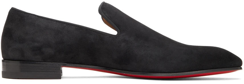 □ CHRISTIAN LOUBOUTIN Dandelion ローファー スエード レザー オペラ  