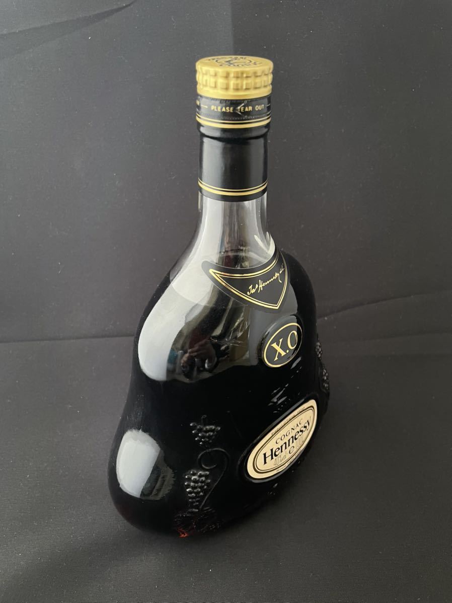 2281】 Hennessy ヘネシー XO 金キャップ クリアボトル COGNAC