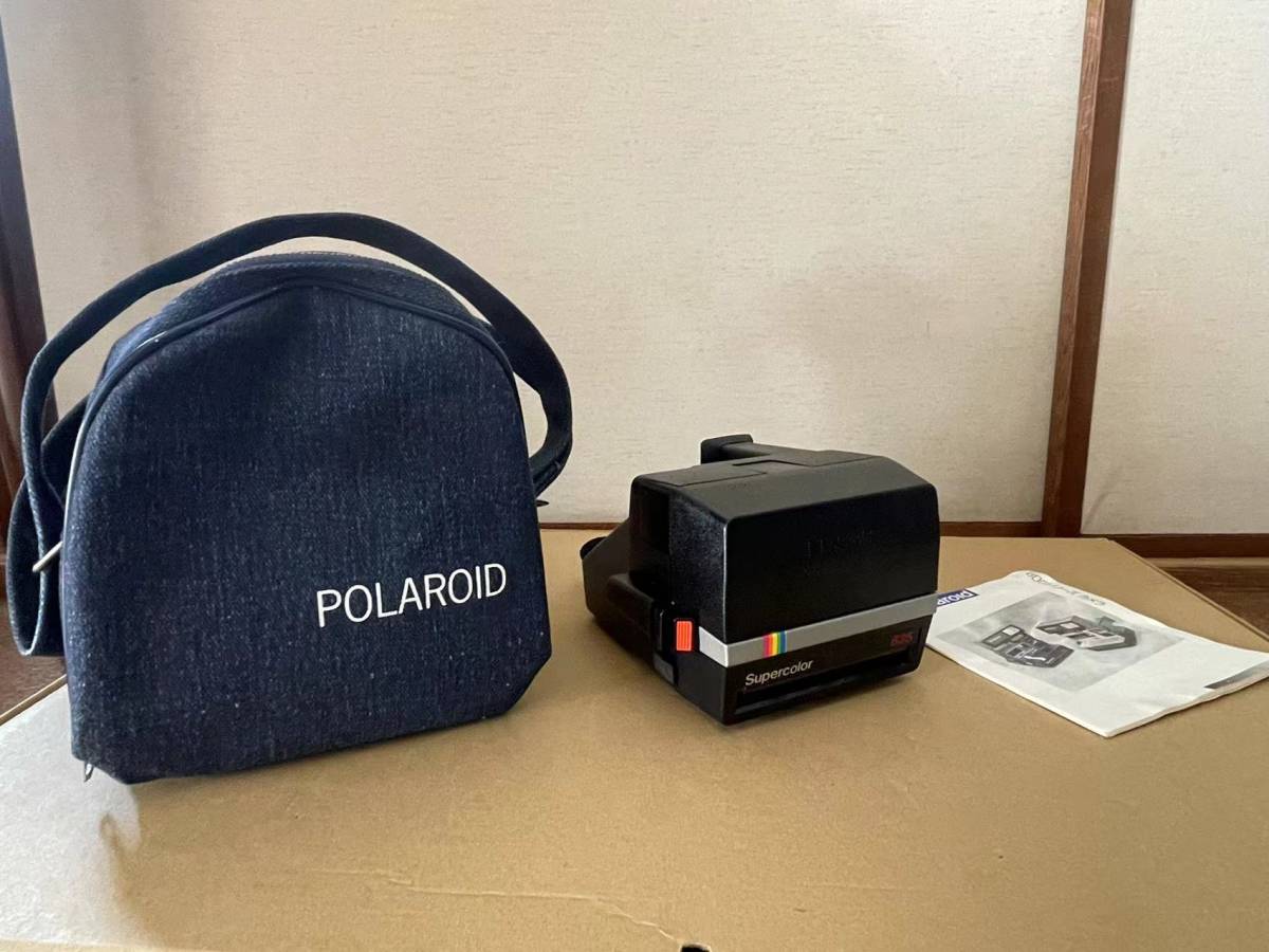 正規品，定番 ポラロイドカメラpolaroid Supercolor 635(インスタント、ポラロイド)｜売買されたオークション情報、yahooの商品情報をアーカイブ公開 - オークファン インスタント、ポラロイド