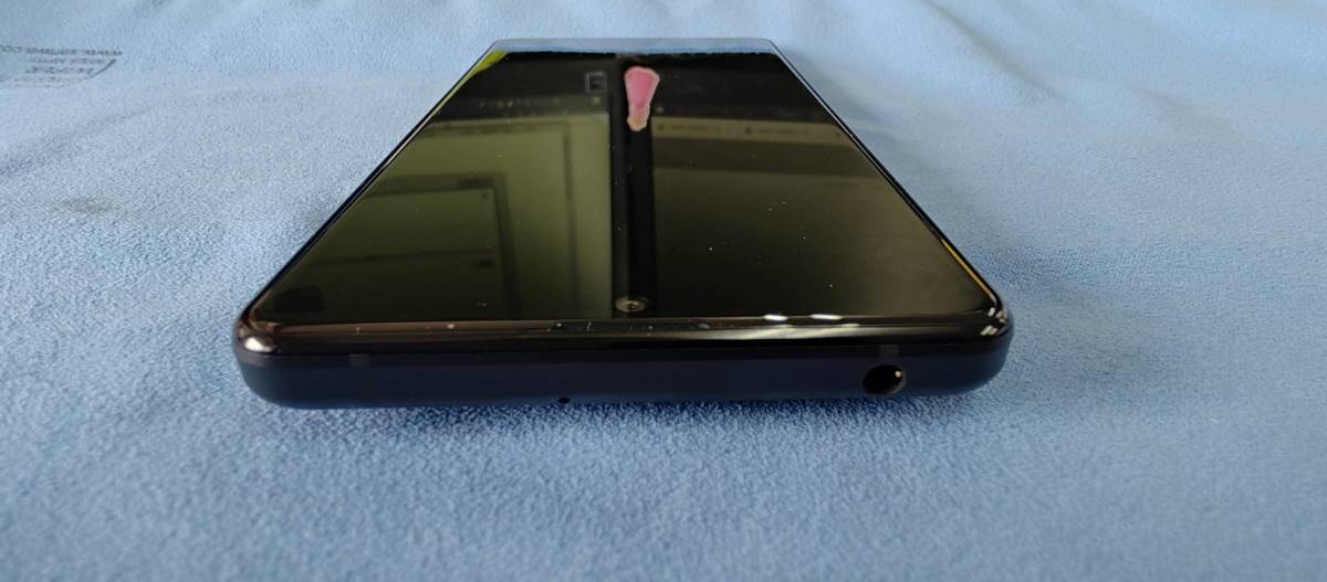 1円～ AQUOS sense4 basic A003SH Black ワイモバイル ロック解除済