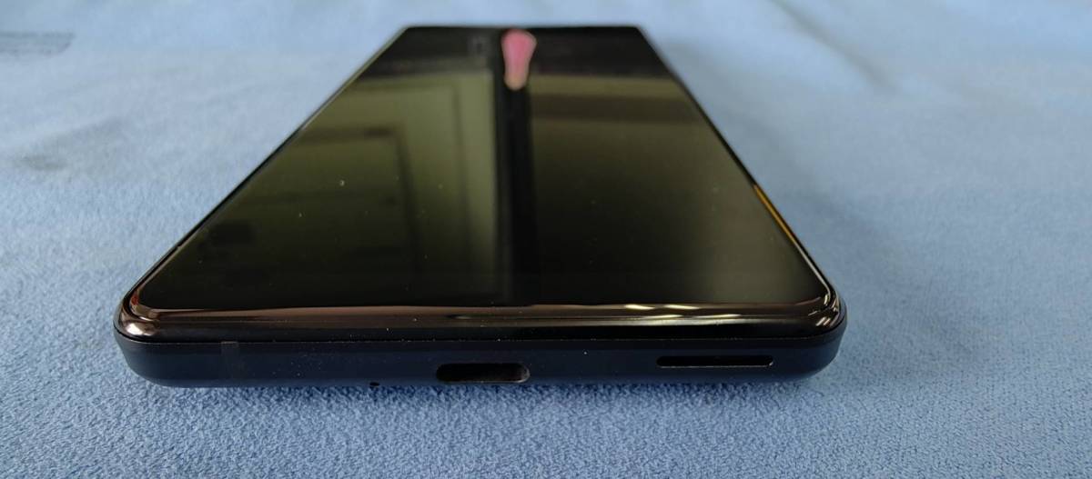 1円～ AQUOS sense4 basic A003SH Black ワイモバイル ロック解除済