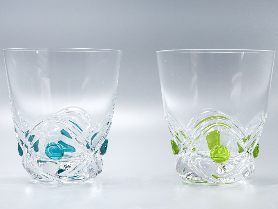 LALIQUE ラリック クリスタルグラス(2個セット)