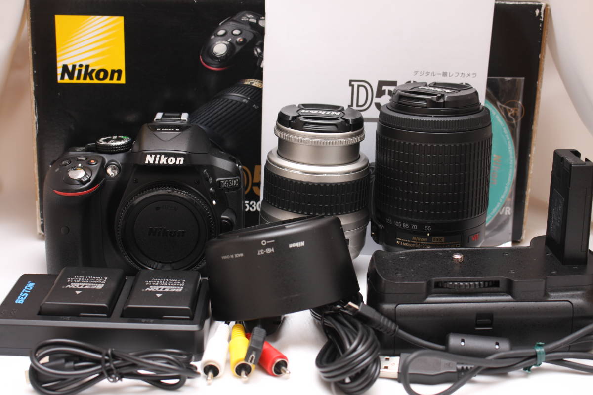  ニコン Nikon D5300 Wレンズセット＃84(ニコン)｜売買されたオークション情報、yahooの商品情報をアーカイブ公開 - オークファン ニコン