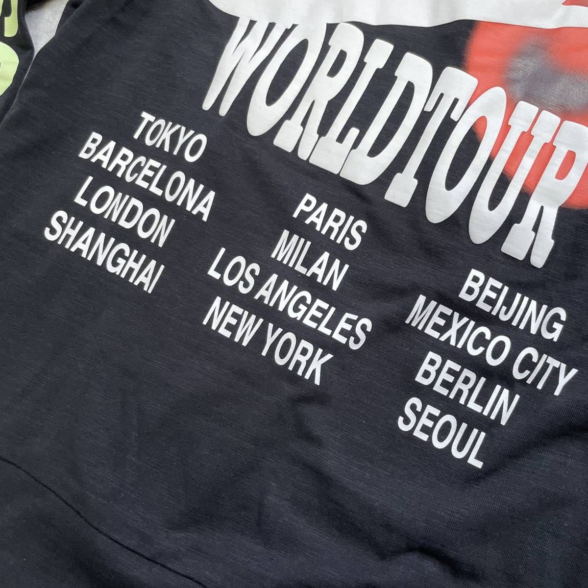 【レア】ナイキ　ワールドツアー　ブラック　ロゴ刺繍　XL 格安送料】新品未使用 NIKE XLサイズ ナイキ WORLD TOUR NSW ワールド