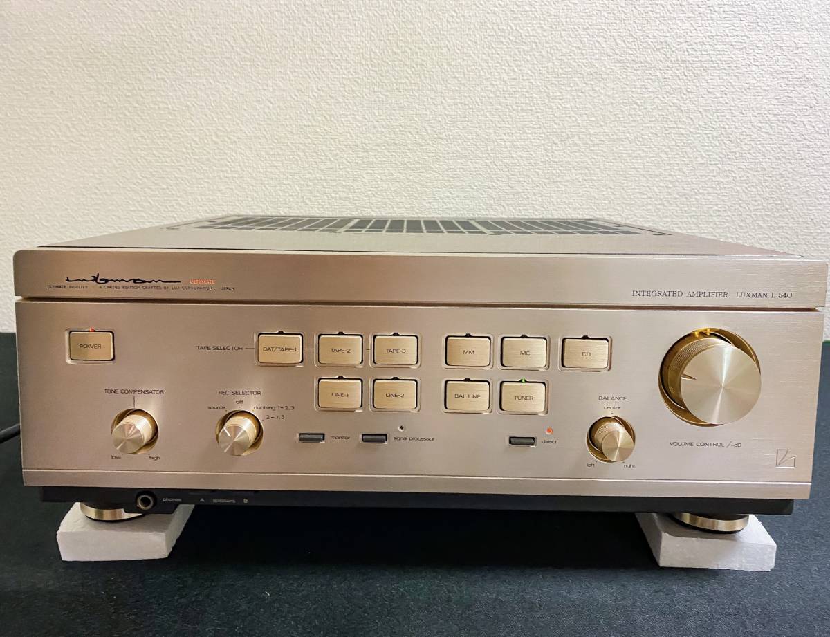 LUXMAN L-540 ラックスマン プリメインアンプ ジャンク | （元箱・取説 