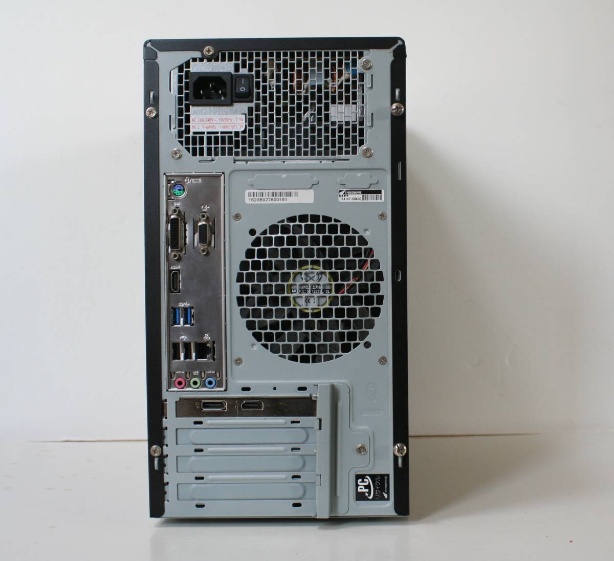 デスクトップPC ドスパラ PrimePC i7-4770 GTX660 16GB Blu-ray