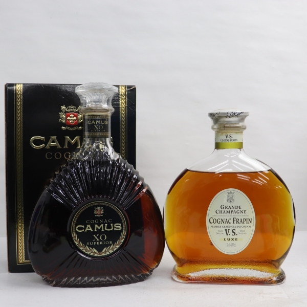 2本セット】ブランデー各種（カミュ XO スペリオール 40％ 700ml 等