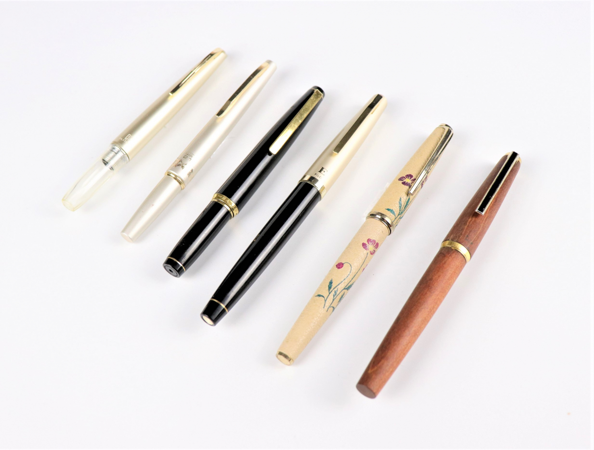 23金 18金 14金 】 SAILOR PILOT セーラー パイロット 万年筆 6点 