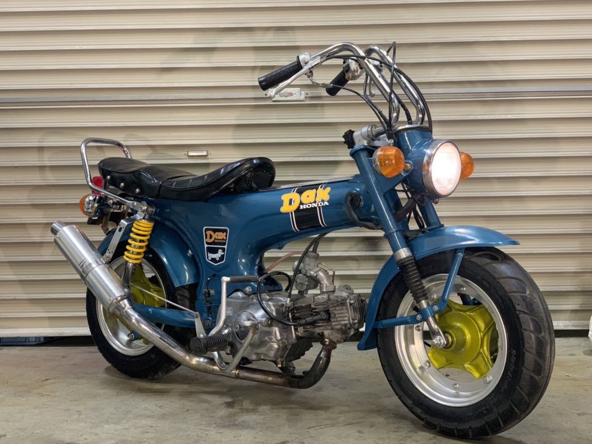 1スタ ダックス カスタム 88cc 70フレーム 車体 シャコタン 浜松仕様