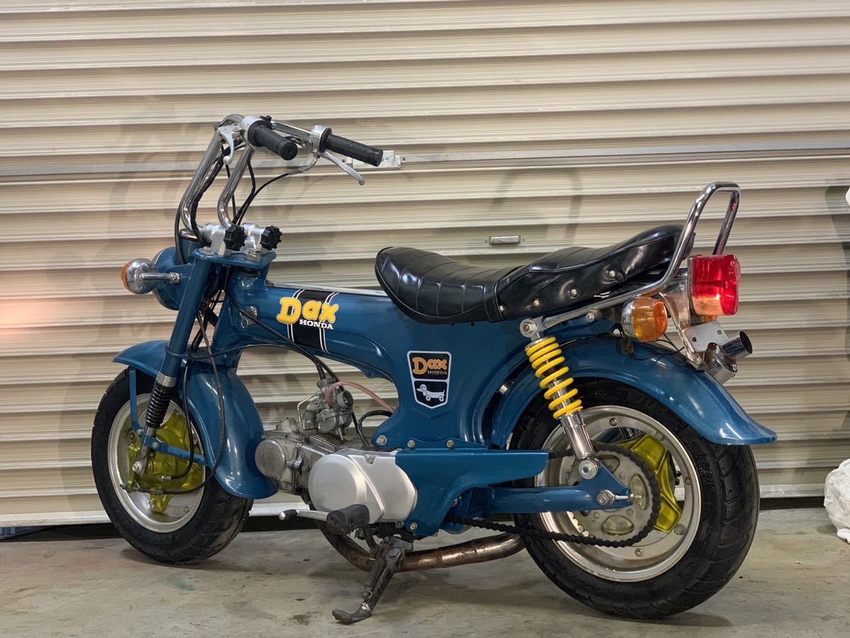 1スタ ダックス カスタム 88cc 70フレーム 車体 シャコタン 浜松仕様