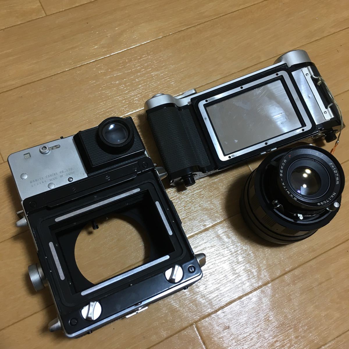 Mamiya Press SUPER23 + Sekor P 127mm 4.7 Mamiya Press Super ⁄ 一眼レフ・レンズ Format