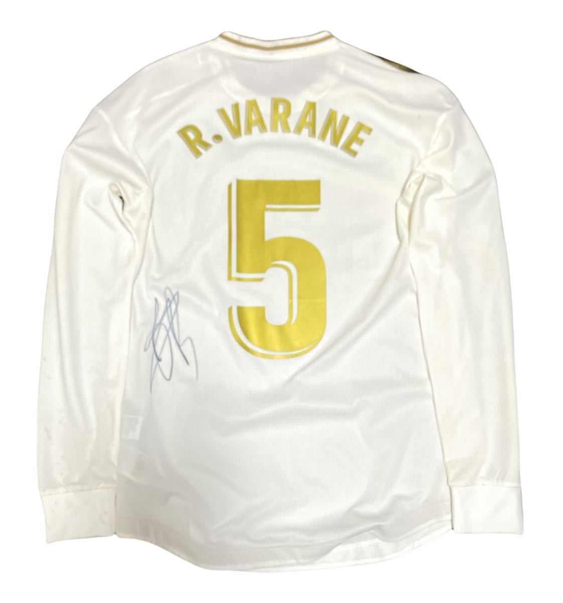 ラファエル・ヴァラン Raphael Varane 実使用直筆サイン入り
