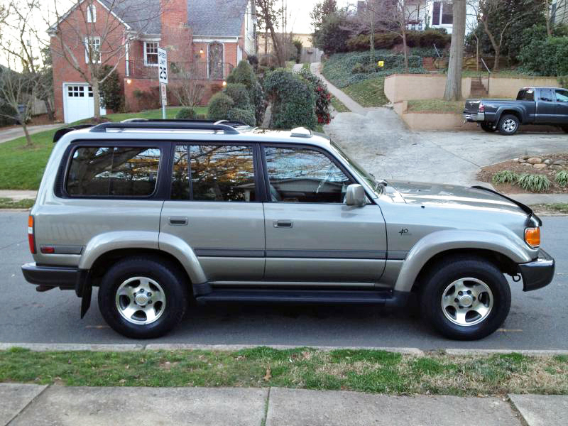 USトヨタ純正 93-97 TOYOTA LANDCRUISER ランドクルーザー リア サイド