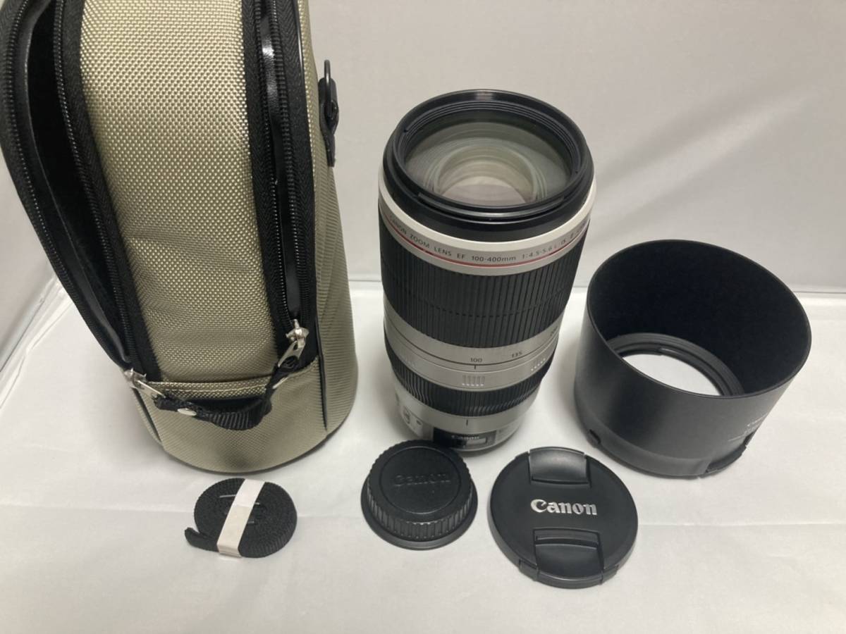 人気セール，定番人気 使用感少ない極上 Canon キャノン EF 100-400mm F4.5-5.6 L IS Ⅱ USM(キヤノン)｜売買されたオークション情報、yahooの商品情報をアーカイブ公開 - オークファン キヤノン