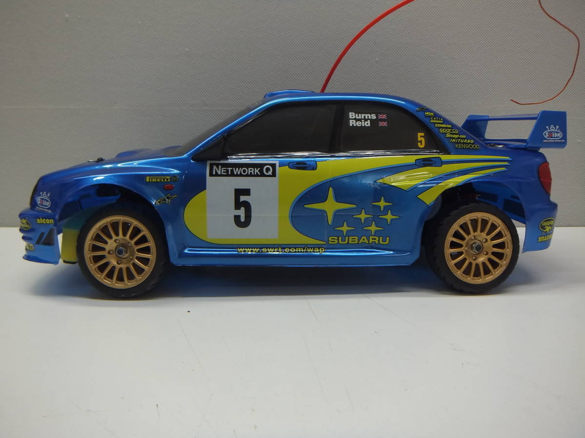 値下げデアゴスティーニ スバル インプレッサ1⁄10スケール ラジコン