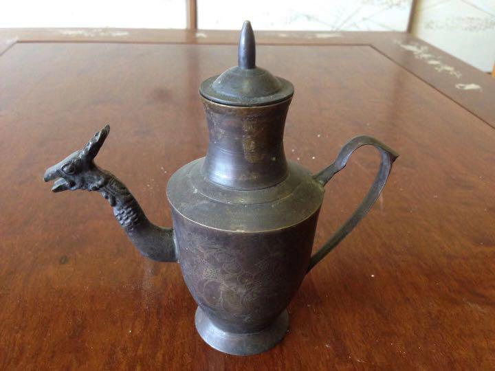 青銅器 置物 中国古玩 時代物 漢 雅園中国古美術 古玩 古賞物 古