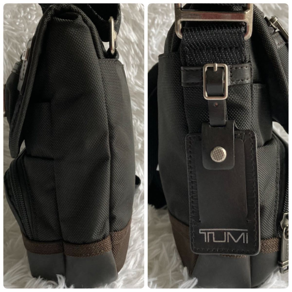 1円 【美品】 TUMI トゥミ ショルダーバッグ ボディバッグ ナイロン 