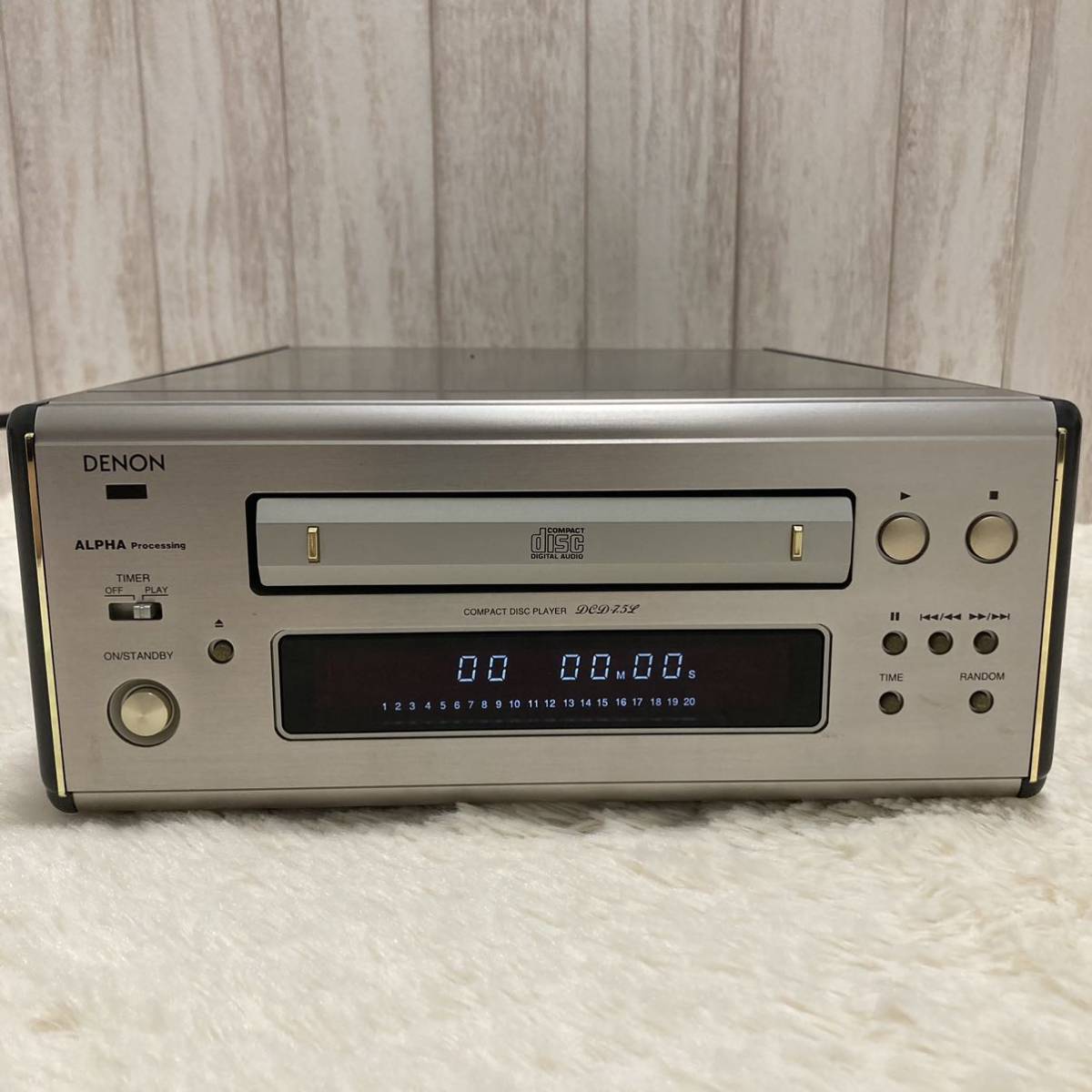 【保証品】DENON DCD-755RE CDプレーヤー 動作確認済◆1週間保証【福岡】 DENON デノン CDプレーヤー &frasl; アバックWEB-SHOP :