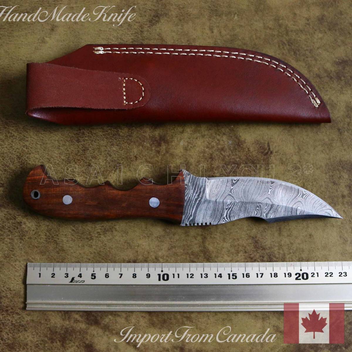 キャンプに「ダマスカス鋼」を！美麗＆強靭なオーディンヴァイキング