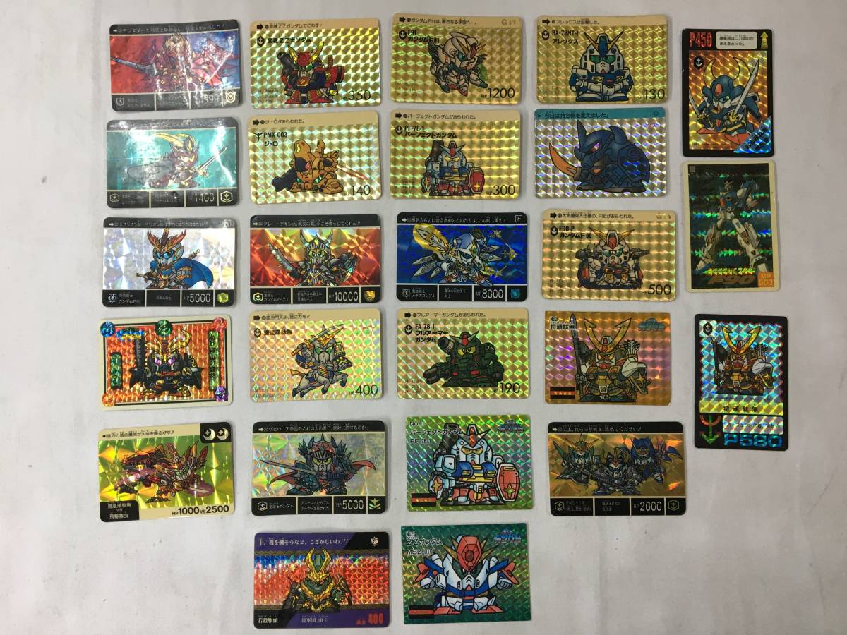 中古 カードダス キラカード ガンダム SDガンダム外伝 ZZ F91