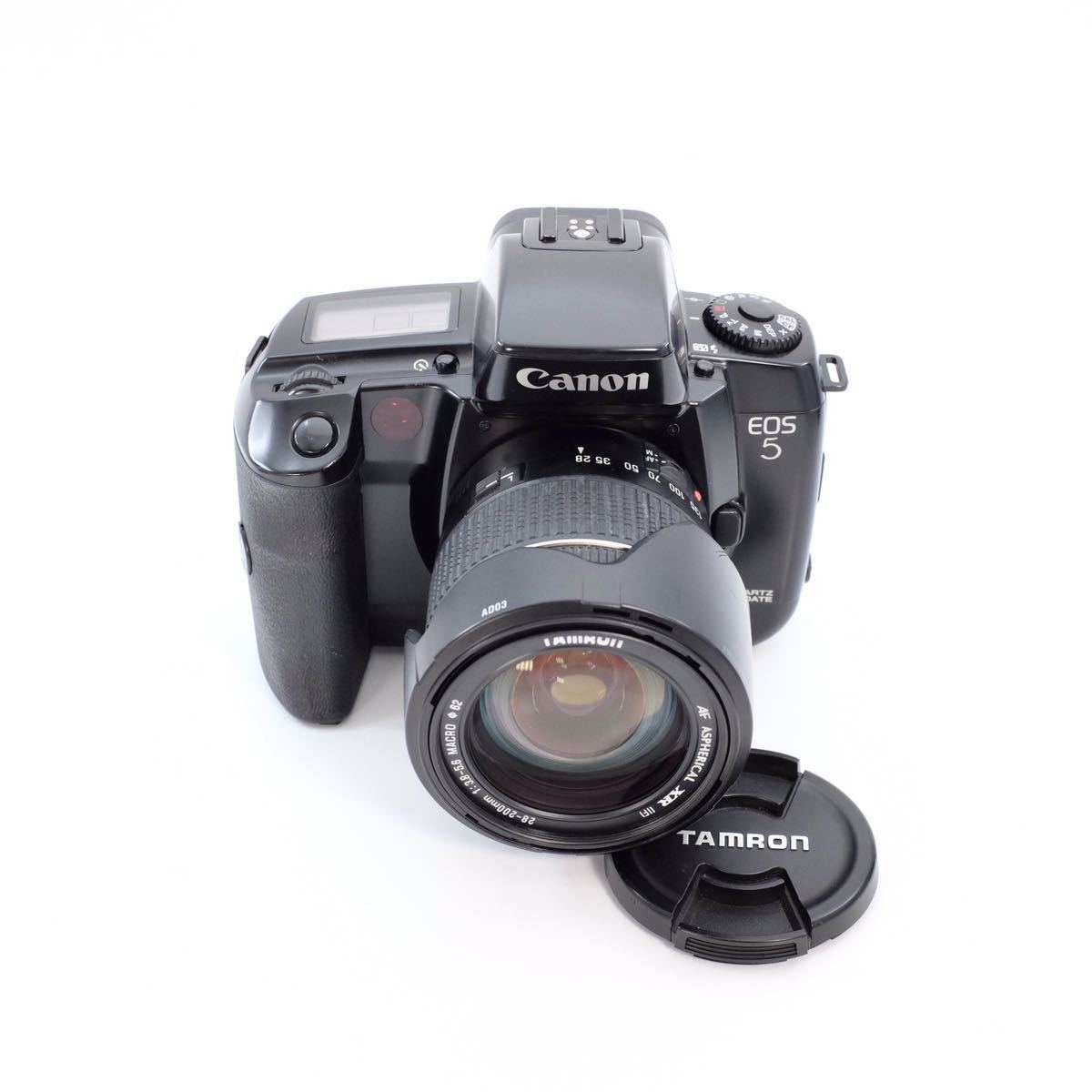 Canon キャノン EOS 5 + TAMRON AF 28-200mm 1:3.8-5.6 MACRO 一眼レフ
