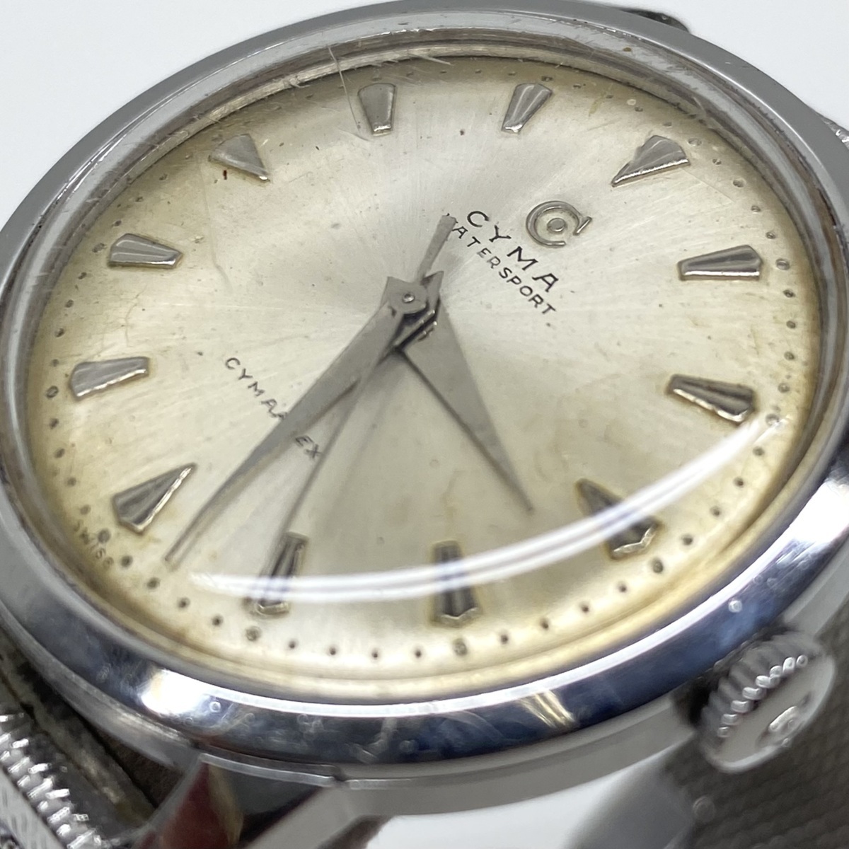 9】稼動品 CYMA WATER SPORT (シーマ) ヴィンテージウォッチ 