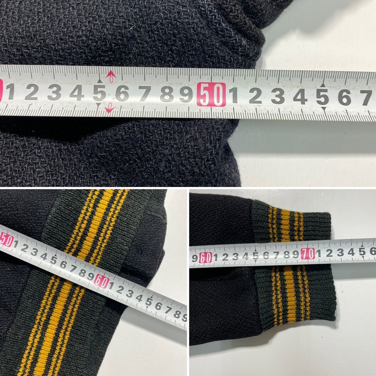 40s 50s Vintage THE W.A.HOLT COMPANY Button Stadium Jumper 40年代  