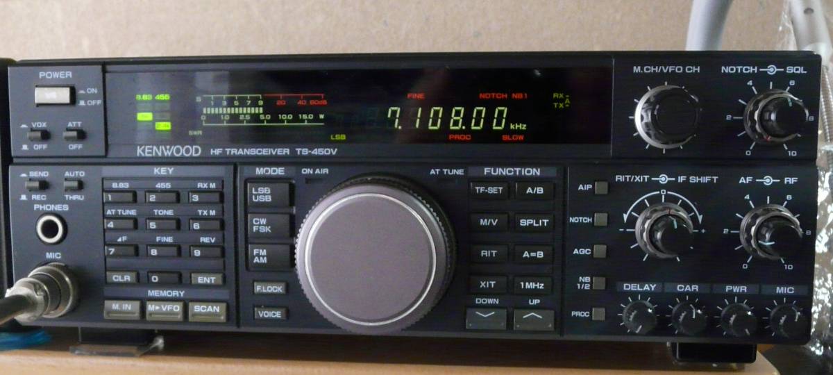 KENWOOD ケンウッド TS-450V ＋ AT(オートアンテナチューナー 内蔵