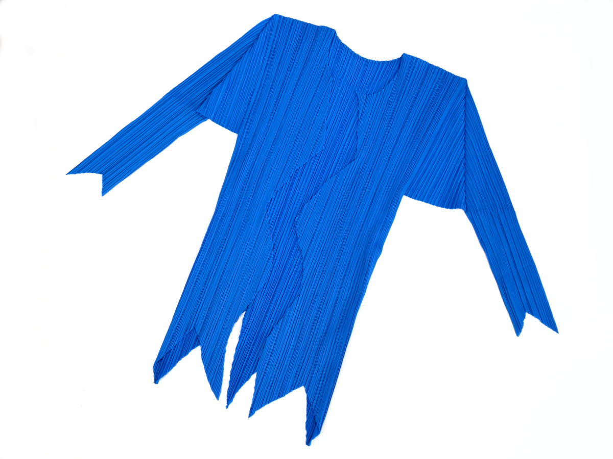 安い，送料無料 ISSEY MIYAKE トップス サンプル品 ブルー(シャツ、ブラウス)｜売買されたオークション情報、yahooの商品情報をアーカイブ公開 - オークファン 女性用