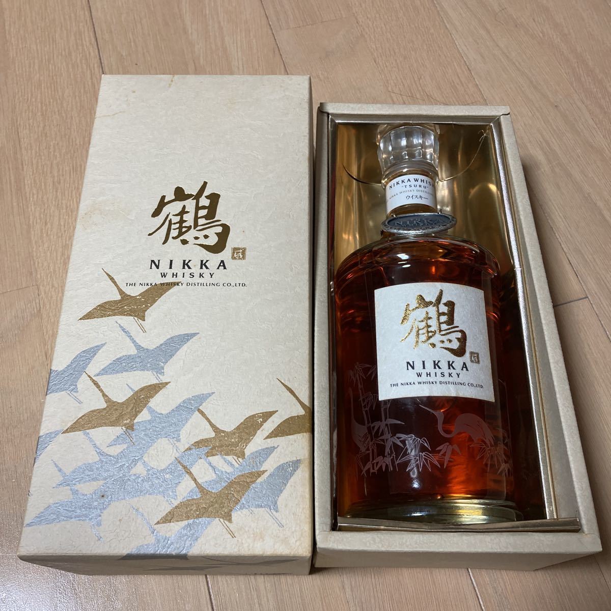 鶴 NIKKA ニッカ ウイスキー スリムボトル 700ml 43% スリム 重量番号 