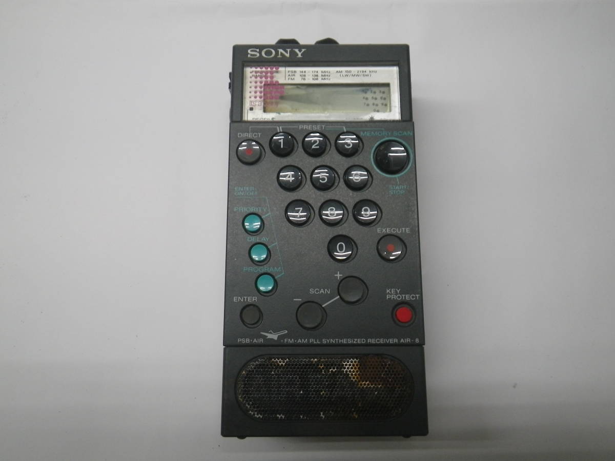 ジャンク品☆SONY☆AIR-8☆エアーバンド☆ラジオ☆レシーバー - Yahoo