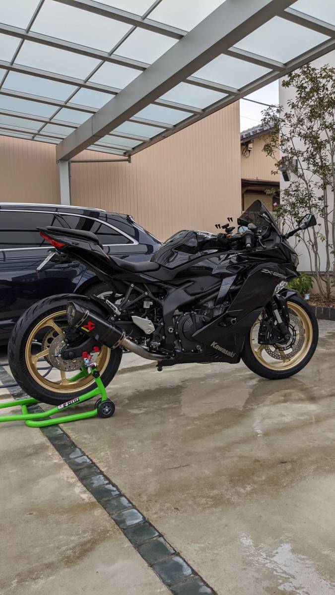 Ninja ZX-25R アクラポビッチ、AKRAPOVIC、レーシングライン (4-2-1