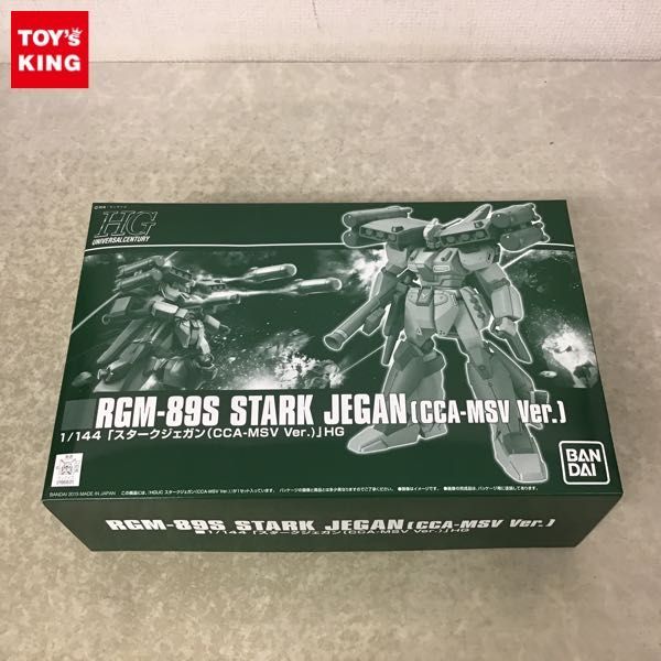 人気セール，100%新品 1円 HGUC 1/144 機動戦士ガンダム 逆襲のシャア MSV スタークジェガン CCA-MSV Ver.(その他)｜売買されたオークション情報、yahooの商品情報をアーカイブ公開 - オークファン その他