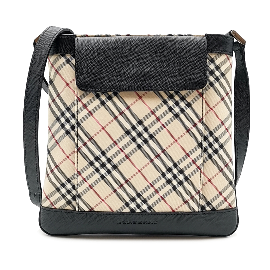 BURBERRY TBロゴ チェック チェーンショルダーバッグ ショルダーバッグ 