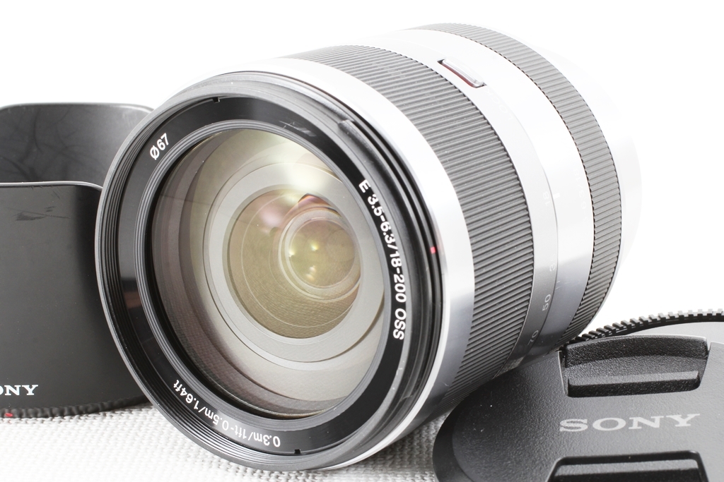 極上品◇SONY ソニー E 18-200mm F3.5-6.3 OSS SEL18200◇高倍率
