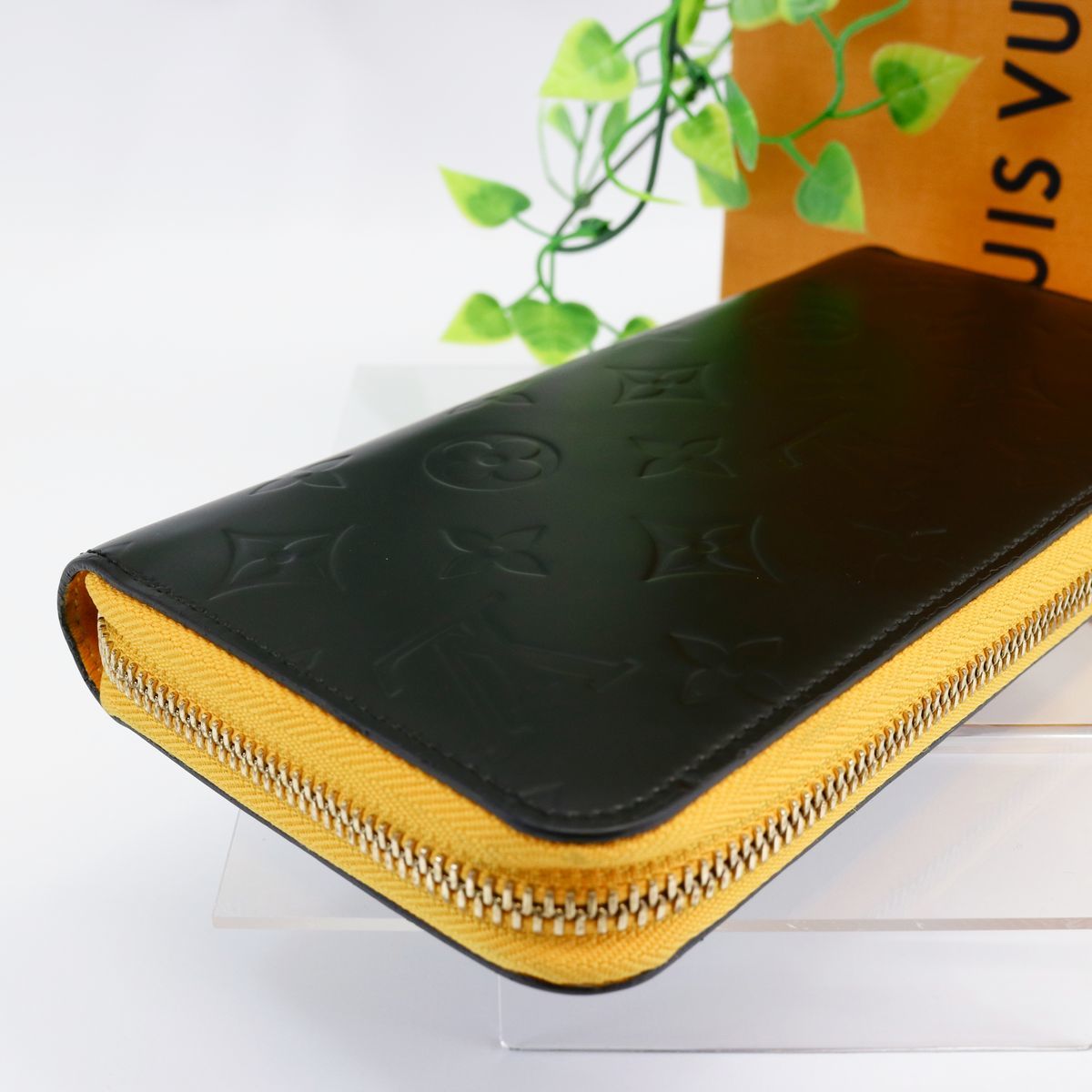 1円】ルイヴィトン LOUIS VUITTON ヴェルニ ジッピーウォレット