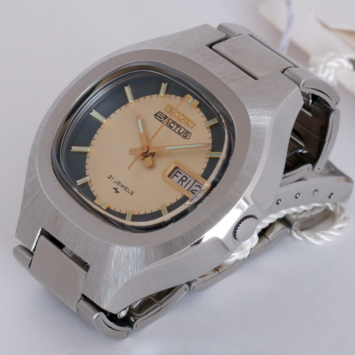 セイコー 5 ACTUS アクタス 7019-5010 不動 メンズ腕時計 21石 1975年