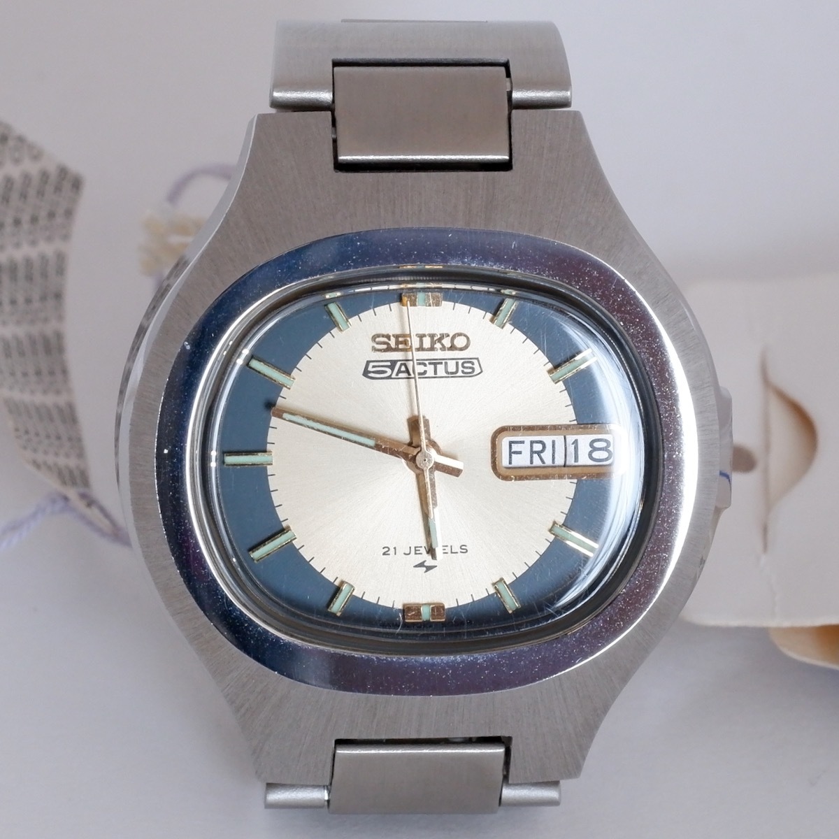 セイコー 5 ACTUS アクタス 7019-5010 不動 メンズ腕時計 21石 1975年