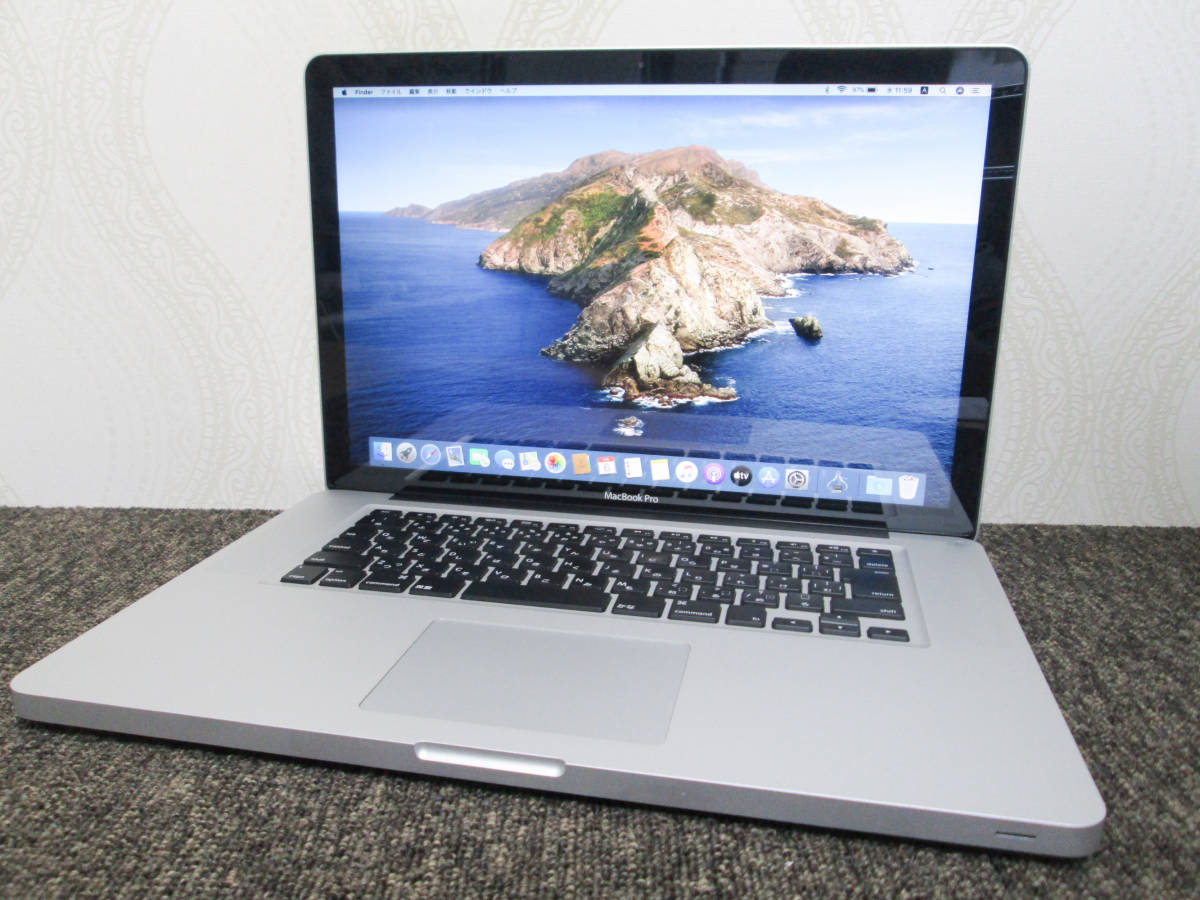 MacBook Pro 15inch Mid2012 MD103J/A Core i7-2.3GHz/4GB/SSD128GB