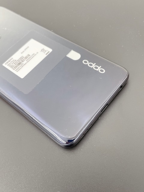 中古)OPPO OPPO Reno5 A 128GB シルバーブラック A101OP Y!mobile