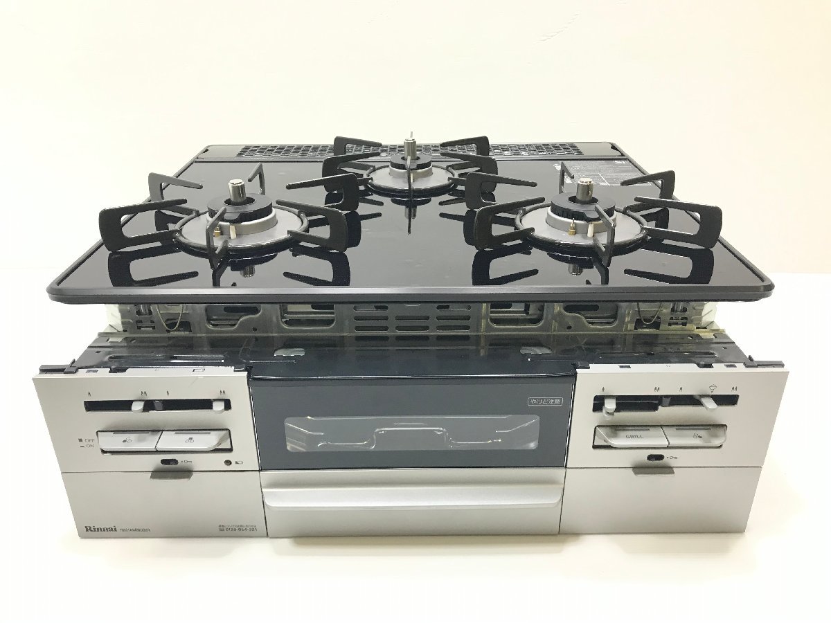 都市ガス用 リンナイ ビルトイン Rinnai 未使用 リンナイビルトイン 