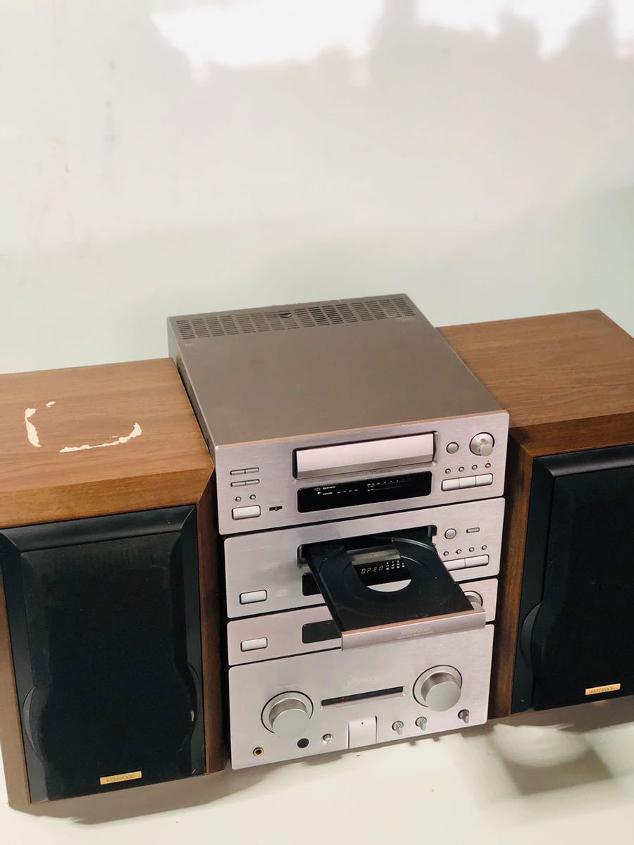 A419】KENWOOD システムコンポ 動作OK
