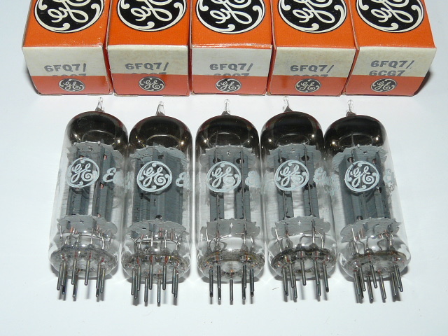□未使用 GE General Electric ゼネラルエレクトリック 6FQ7 / 6CG7 5